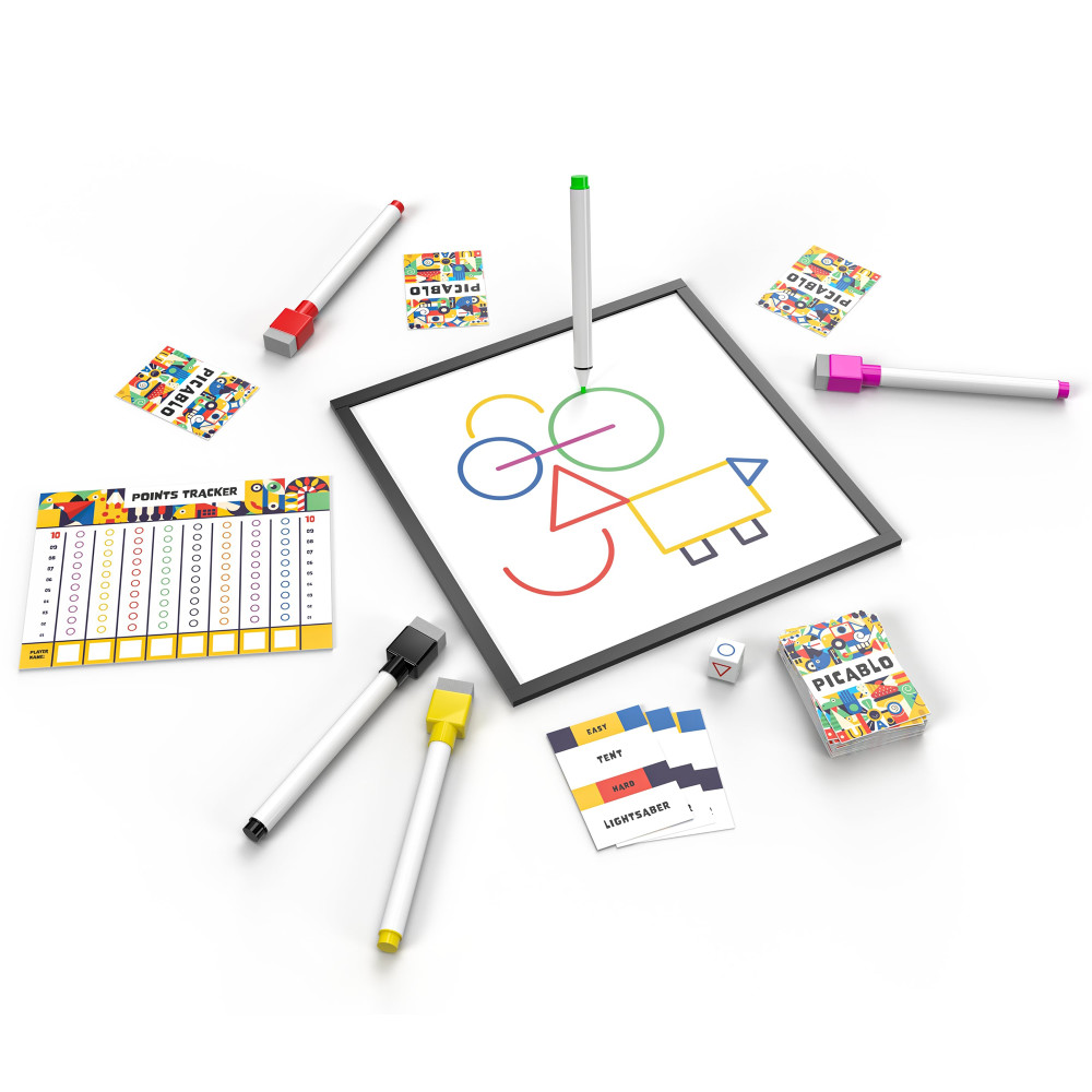 Buy Crated Games Picablo The Shape Drawing Party Game, Drawing For