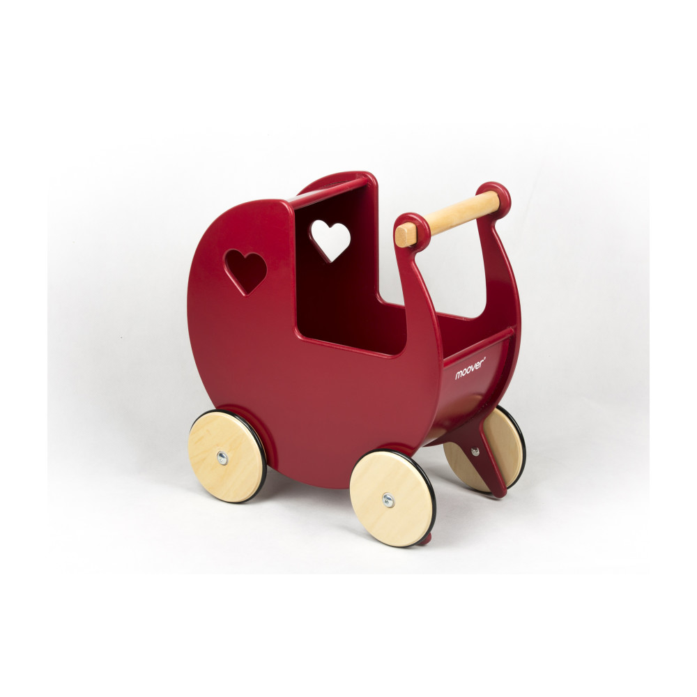 Buy Baby Doll Wooden Pram In Red Toys"R"Us
