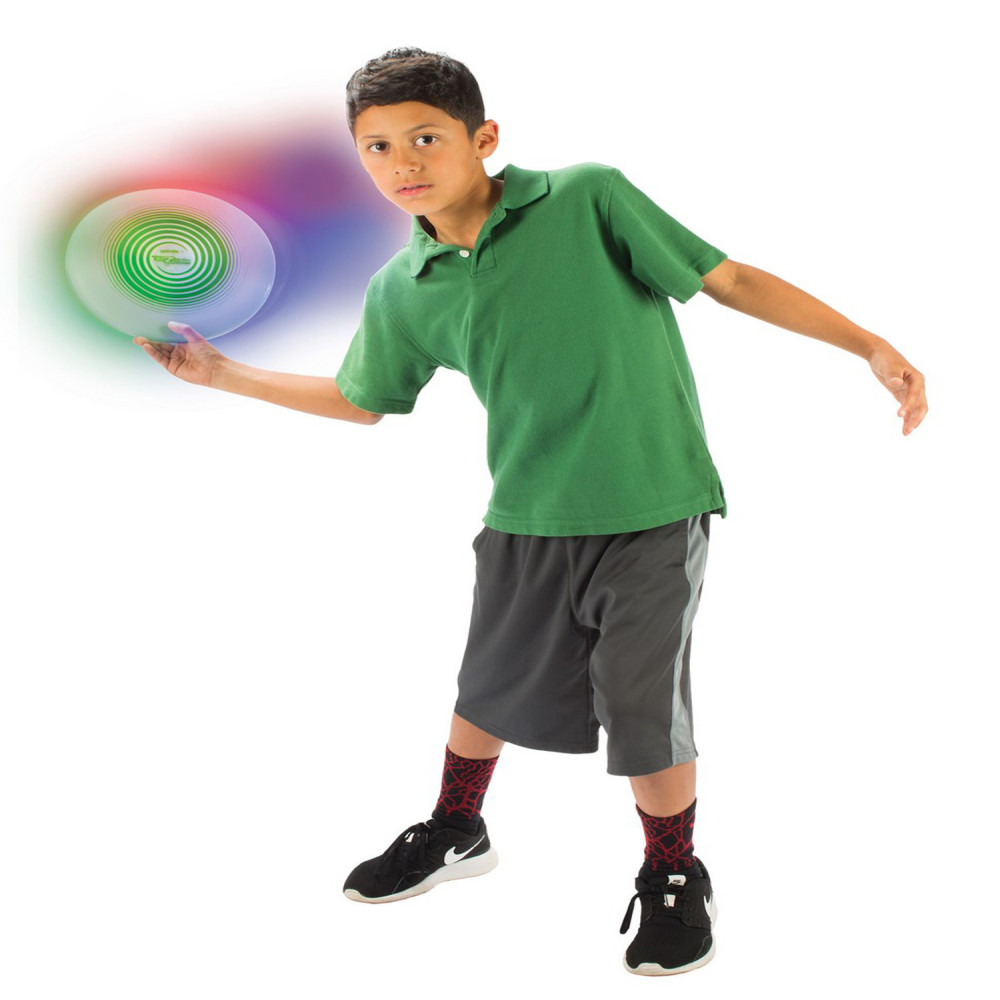 Buy Toysmith Nightzone Light Up Flying Disc Toys"R"Us