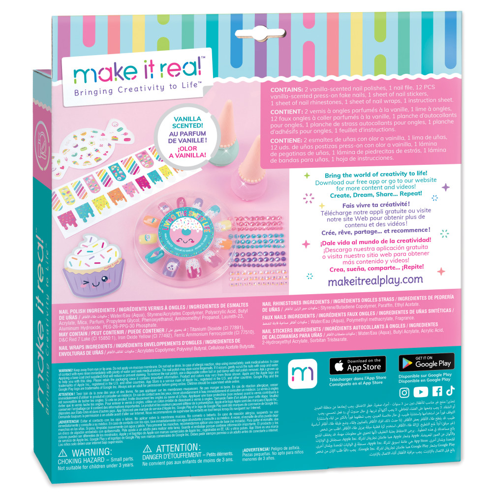 Buy Make It Real Nail?Candy Set DIY Nail Art Kit Toys"R"Us
