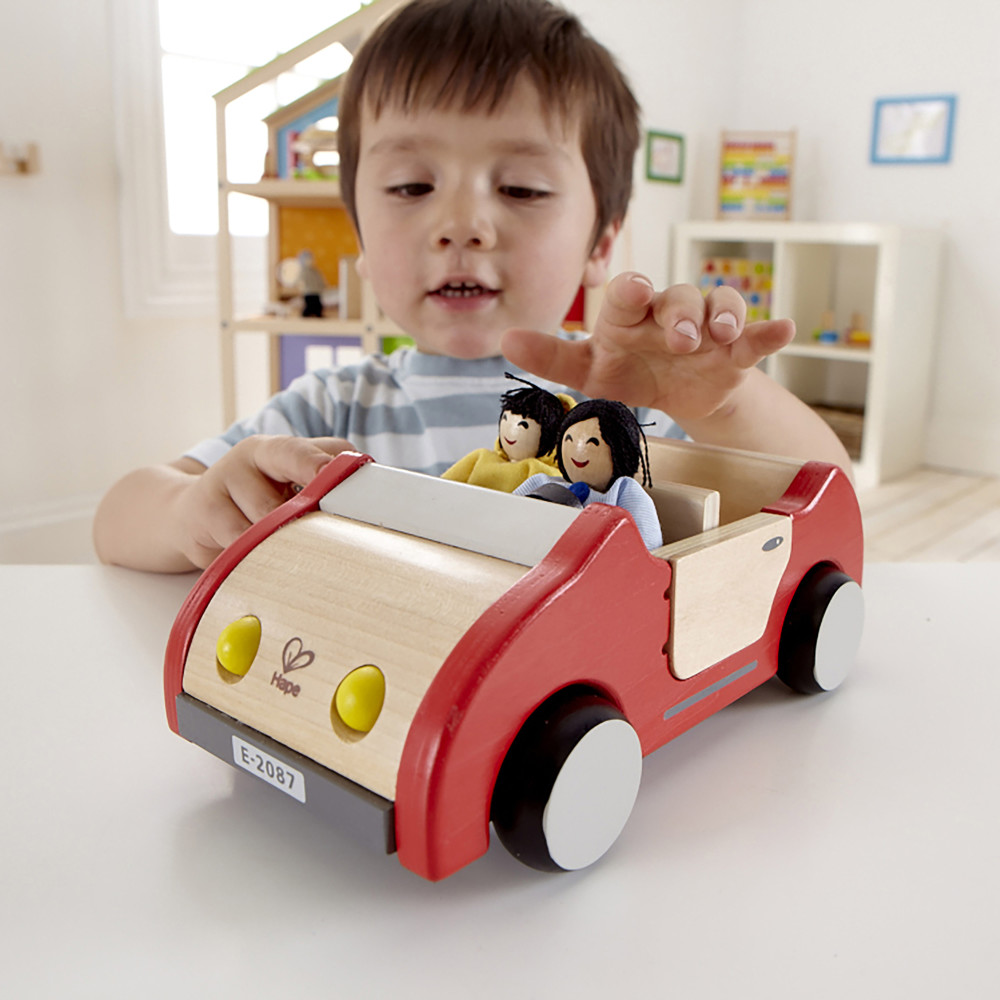 Buy Hape Happy Family Dollhouse Set Caucasian 6 Dolls Ages 3