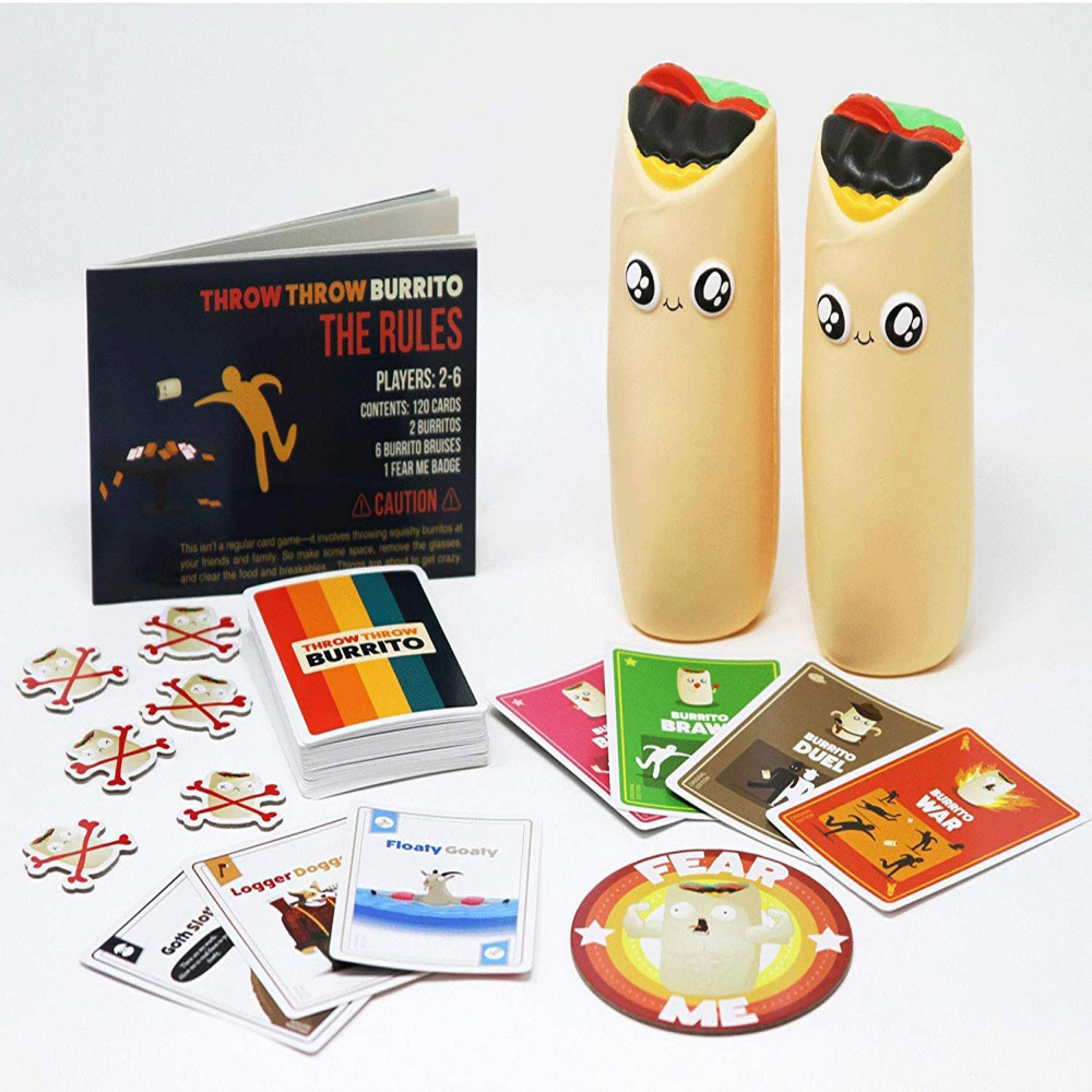 Buy Throw Throw Burrito A Dodgeball Card Game Toys"R"Us